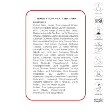 HAIRtamin Biotin Shampoo for Stronger Thicker Hair