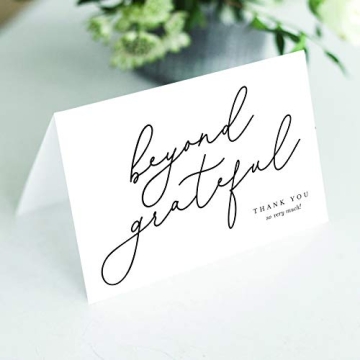 Bliss Thank You Cards, Modern Calligraphy for All Occasions
