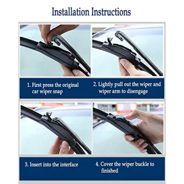 Kia Soul & Sorento Replacement Wiper Blades - OEM Quality