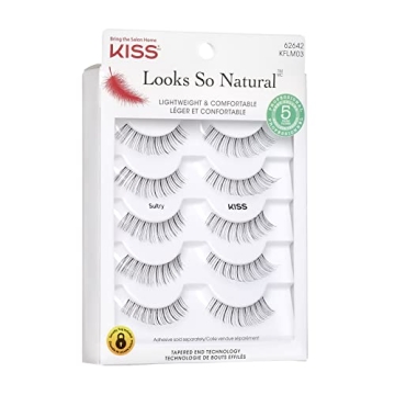 KISS Looks So Natural Eyelashes Sultry 12mm 5 Pairs
