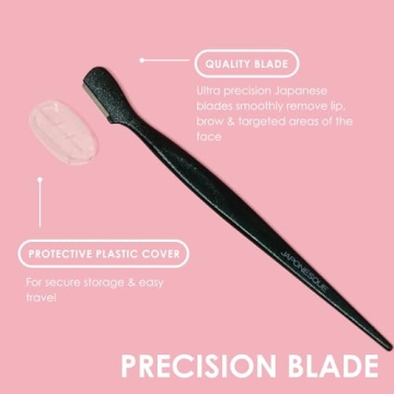 Japonesque Brow Touch Up Razors for Precise Facial Grooming
