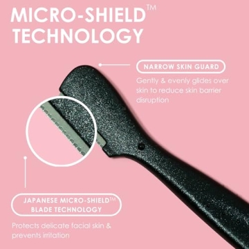 Japonesque Brow Touch Up Razors for Precise Facial Grooming