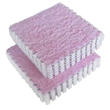 Jaderlu 16pcs 0.6" Thickened Interlocking Tile Mats,Fluffy Shaggy Soft EVA Foam Area Rug for Living ...