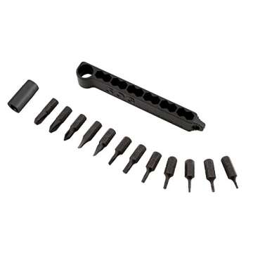 SOG Hex Bit Accessory Kit, Black, Model:HXB-01