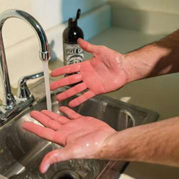 Eagle Grit Heavy Duty Industrial Hand Cleaner for Auto Mechanics - Clean Grease, Dirt, Oil, Paint and More - Eco-Friendly Moisturizing Silica Formula - (16 Oz Bottle) - 1 Pack - Perfect Mechanic Soap