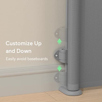 Momcozy Retractable Baby and Dog Gate for Home Safety