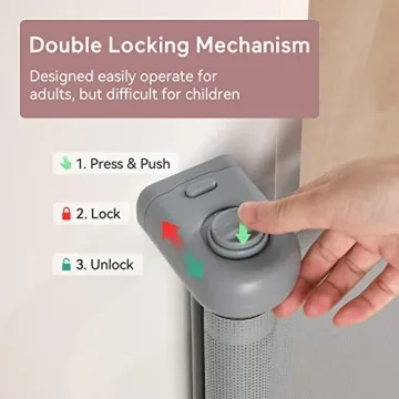 Momcozy Retractable Baby and Dog Gate for Home Safety