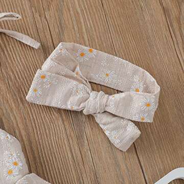 Charming Daisy Playsuits for Baby Girls - Summer Outfit