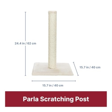 TRIXIE Parla Cat Scratching Post - Durable and Cozy