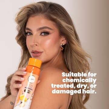 ANYELUZ Hair Mask with Banana and Fruit Extracts – Nourishing Treatment for Dry and Damaged Hair, Restores Shine and Strength