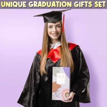 Graduation Gifts for Her 2024, Cool High School College Graduation Gifts, Best Master Degree Grad Gifts Box, Congratulations Gifts for Graduates Girls Women Daughter Friend Nurse w/ 16Oz Can Glass Cup