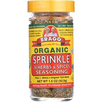 Bragg Organic Sprinkle Seasoning 1.50 Ounces