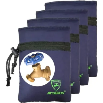 ArtiGifts Pro Outdoor Water Faucet Cover Socks – Winter Protection, 4 Set