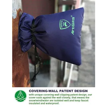 ArtiGifts Pro Outdoor Faucet Cover Socks for Winter Use