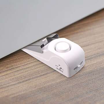 EMDMAK Door Stop Alarm with Loud 120DB Siren