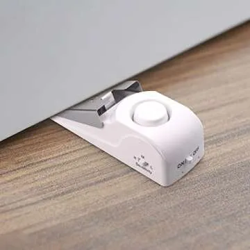 EMDMAK Door Stop Alarm with Loud 120DB Siren