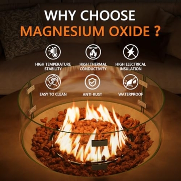 COSIEST Round Fire Pit: 40,000 BTU Outdoor Table