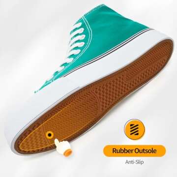 Shop ZGR Womens High Top Canvas Sneakers for Comfort & Style