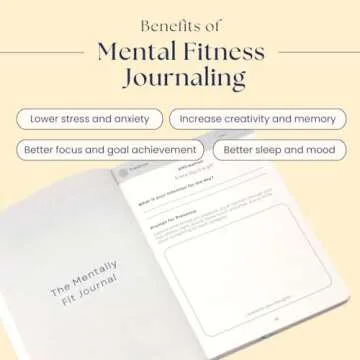 Liberate Daily Gratitude Journal – Guided Mental Fitness Journal for Self-Care, Reflection with Prompts – Undated, 90-Day, Daily Journal - As Seen on Shark Tank