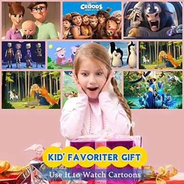 Portable ELEPHAS Mini Projector with HDMI and Remote