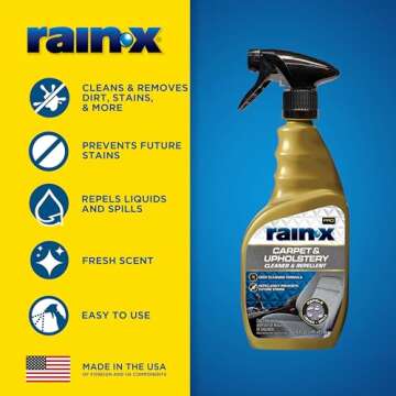 Rain-X Upholstery Cleaner with Stain Protection 16 Fl Oz