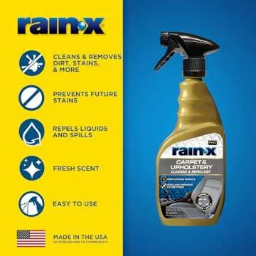Rain-X Upholstery Cleaner with Stain Protection 16 Fl Oz