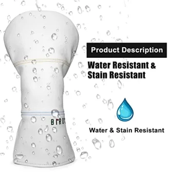 Stylish Golf Headcovers Premium Leather Waterproof Design