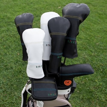 Stylish Golf Headcovers Premium Leather Waterproof Design