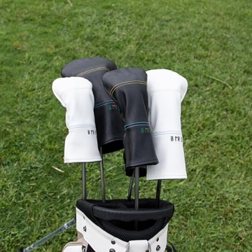 Stylish Golf Headcovers Premium Leather Waterproof Design