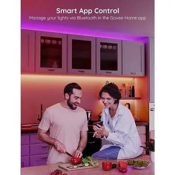 Govee 65.6ft RGB LED Strip Lights with App Control