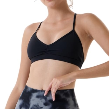 AUROLA Mercury Sports Bras with Removable Pads for Women