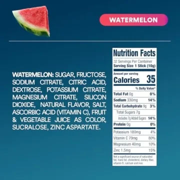 DripDrop Hydration Powder - Watermelon Electrolyte Drink Mix