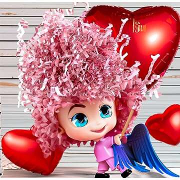 1 Lb (16 oz) Crinkle Shredded Filler Paper Light Pink Pastel Color by Mighty Gadget for Basket Filling, Gift Box Stuffing, Confetti, Packaging