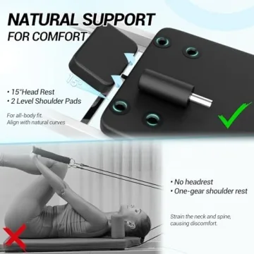 PAETA Foldable Pilates Reformer for All Fitness Levels