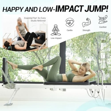 PAETA Foldable Pilates Reformer for All Fitness Levels