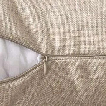 Home Decor Cotton Linen Square Throw Pillowcase Cushion Cover Pillow Shams Vintage Butterfly Red Flower 18" x 18"