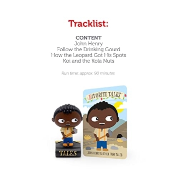 Tonie John Henry Audio Story with 4 Enriching Tales