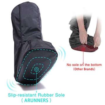 Durable ARUNNERS Walking Boot Cover for Medical Recovery
