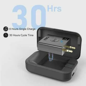 1Mii B05 Bluetooth Adapter for Headphones - Portable