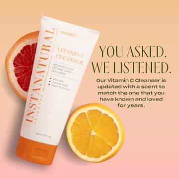 InstaNatural Vitamin C Cleanser Brightens Skin and Fights Aging