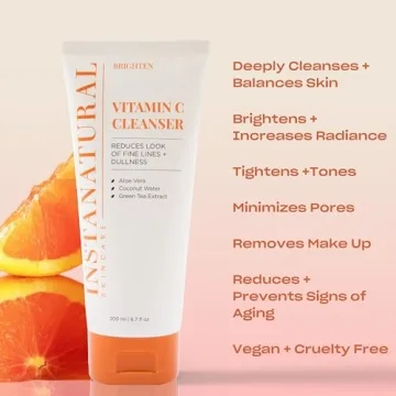 InstaNatural Vitamin C Cleanser Brightens Skin and Fights Aging