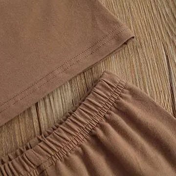 Hnyenmcko Toddler Summer Outfit - Cute One Shoulder Set