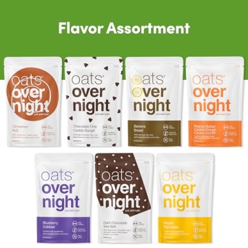 Oats Overnight Vegan Breakfast Variety Pack - High Protein Options