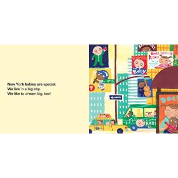 New York Baby: A Giftable Board Book with Activities that Explores the Big Apple (Local Baby Books)