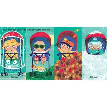 New York Baby Giftable Board Book for Infants and Toddlers