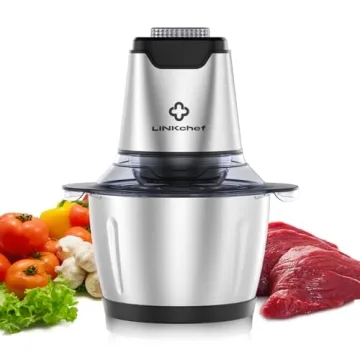 LINKChef Food Chopper - 5 Cup Powerful Mini Electric Processor for Versatile Kitchen Use