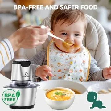 LINKChef 5 Cup Food Processor Mini Electric Chopper