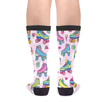 Colorful Roller Skating Crew Socks for Everyone