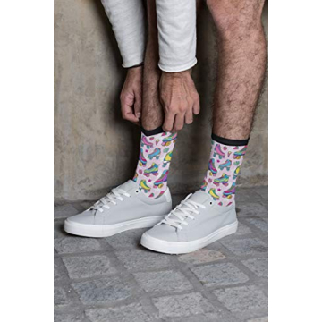 Colorful Roller Skating Crew Socks for Everyone