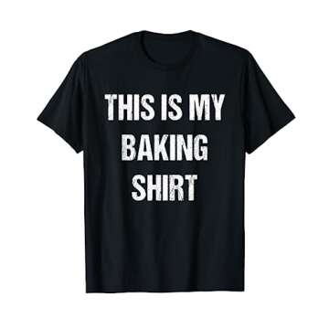 This Is My Baking Shirt - Cute T-shirt for Bakers